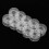 10 Clear Plastic Sewing Bobbins 10