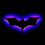 (Plug) Creative 3D Bat Wall Lamp RGB LED Bedside Gaming Room Bar Decorative Light with Remote Control 2