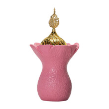 Diffuseur de parfums en résine artistique, brûleur d'encens-Rose
