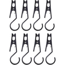 Light Hook,Outdoor Tent Canopy Cloth Clip Hook Multifunctional Outdoor Camping Equipment Accessories(8PCS)