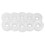 10 Clear Plastic Sewing Bobbins 5
