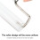 Acrylic Clay Roller with Stainless Steel Pottery Handle, 3 Sizes 5