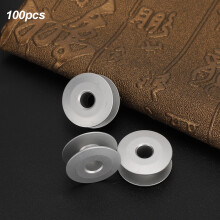 100 Pcs Metal Bobbins for Embroidery Sewing Machine 8.8x20.8mm