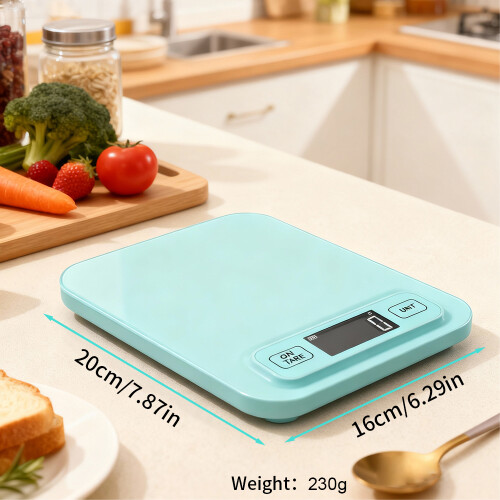 Kitchen Electronic Scale High Precisions 1g Weighing-10kg 1g 2