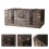 Lockable Wooden Storage Container Photo Prop-big and small 3