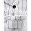 (M,white)Men's striped suit jacket premium design 4