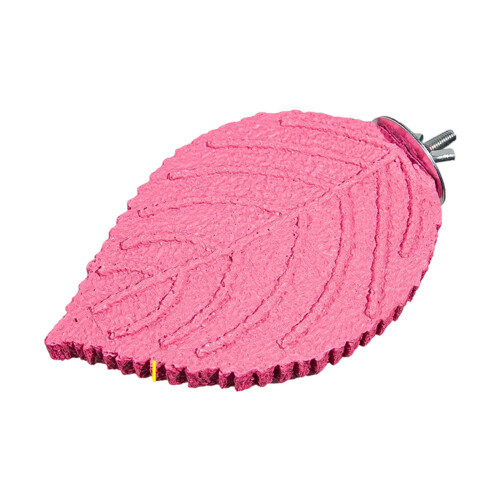 Bird Perch Gnawing Stand Rough Texture For Parrots Beak-Pink