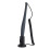 Capacitive Touch Screen Pen STY-2318 with Spring Rope, Gray/Black 2