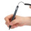 Capacitive Touch Screen Pen STY-2318 with Spring Rope, Gray/Black 4