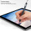 Capacitive Touch Screen Pen STY-2318 with Spring Rope, Gray/Black 5