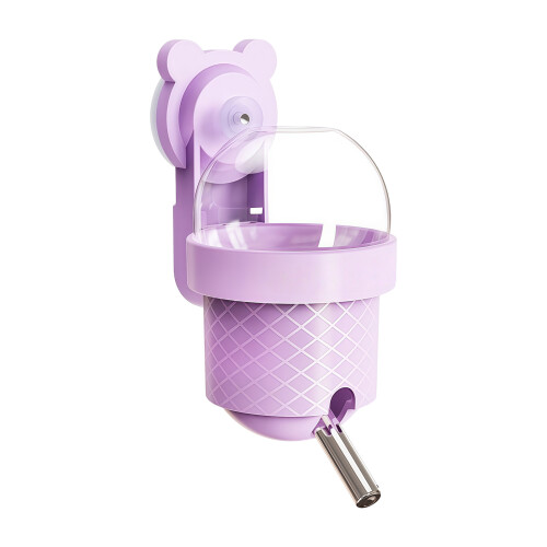 Distributeur d'eau pour Hamster, bouteilles d'eau à-Violet