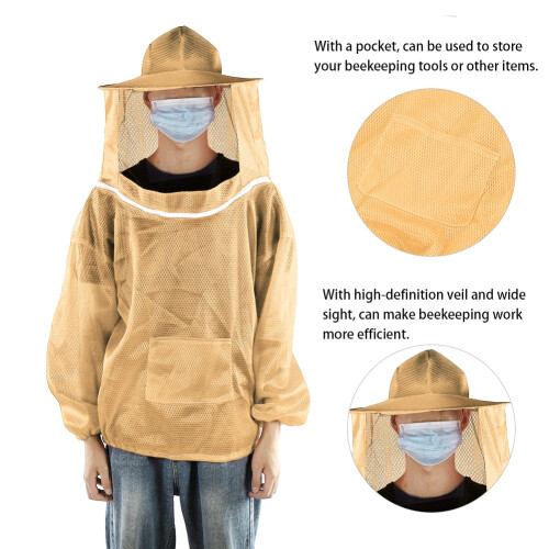 Breathable Beekeeper Jacket with Veil 2