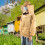Professional Beekeeping Jacket with Veil - Air Mesh, Orange, Medium 7