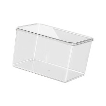 Small Frameless Acrylic Fish Aquarium Shatterproof Clear-M
