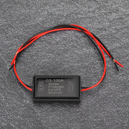 Car LED Brake Light Controller GS-100, 12-16V, 2A, ABS
