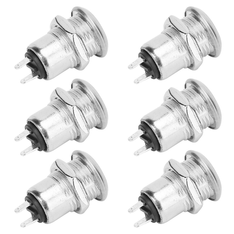 10Pcs Stainless Steel Key Switch Off-On Double Pull 12X21.5mm 5081392172938