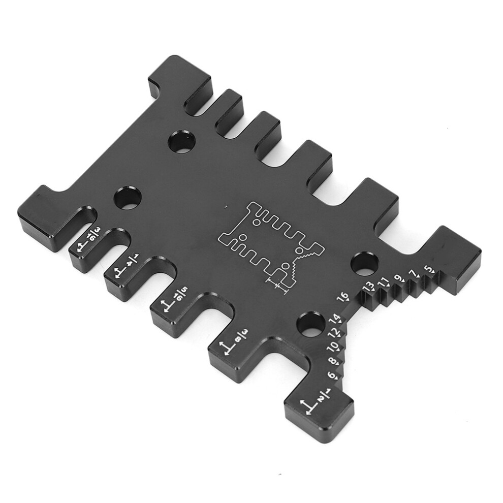 Multi-Scale Tenon Caliper for Woodworking
