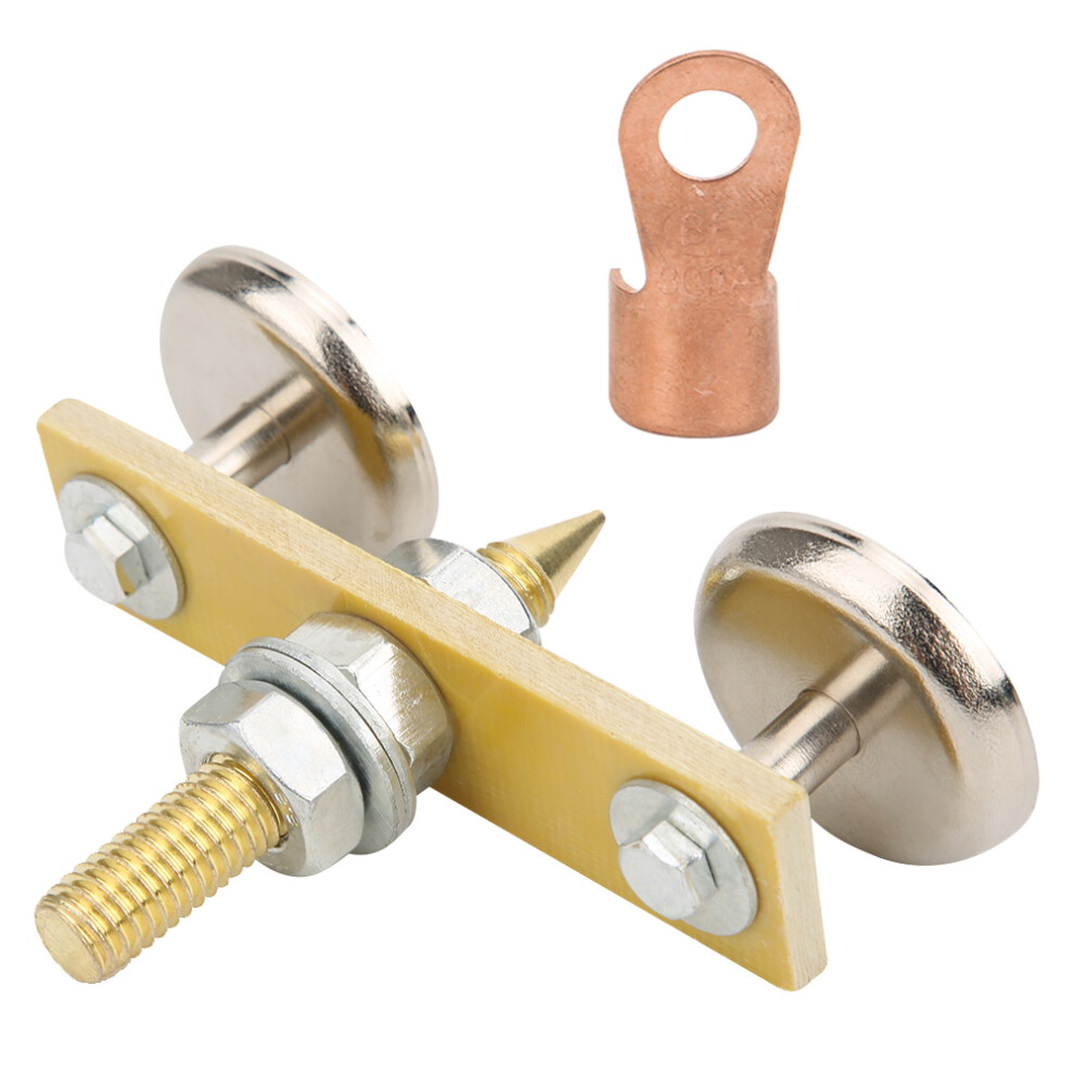 Welding Magnet Head Fix Ground Clamp Brass Tail For Maintenance 8411392174422
