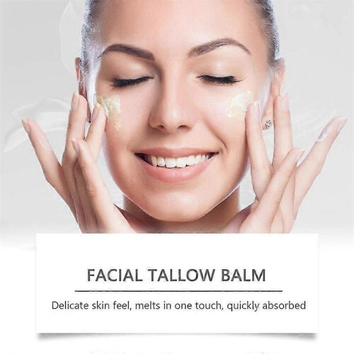 (2PCS)1-5x Grass Fed Tallow Balm with Honey Deep Hydration Natural Face Moisturizer for Sensitive Skin 1