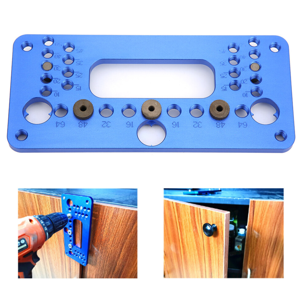 Aluminium Alloy Hole Opener Puncher For Woodworking Jig With Locator 08610A 9471392461150