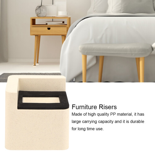 Sturdy PP Bed Risers for Furniture Lift