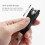 26Pcs Waterproof Multi-Function Nail Clipper Set for Home & Travel 9