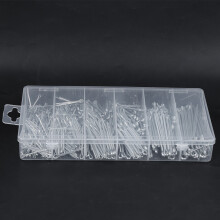 Heavy Duty Cotter Pin Kit 555pcs Industrial Split Pins with Storage Case