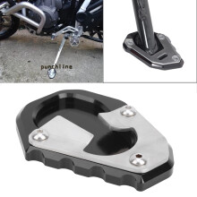 Motorcycle Side Stand Extension Pad for Tiger 900 Rally Black 117g