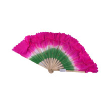 Light up Folding Hand Fan LED Chinese Foldable-3 color pinkfan