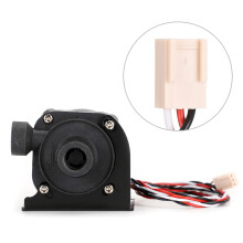 G1/4in Mini DC Brushless Water Pump 600L/H 4m Lift Black