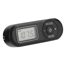 DSP Mini Portable FM Radio Player 1.1in LCD Black with Earphone