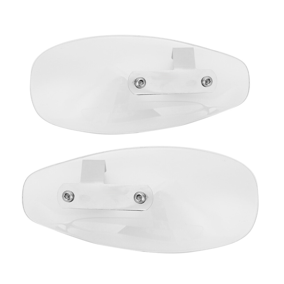 Universal Motorcycle Hand Guard Wind Deflector 10Mm/0.4In Transparent 9311392177586