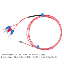 PT100 wasserdichte Sonde 3 x 20 mm