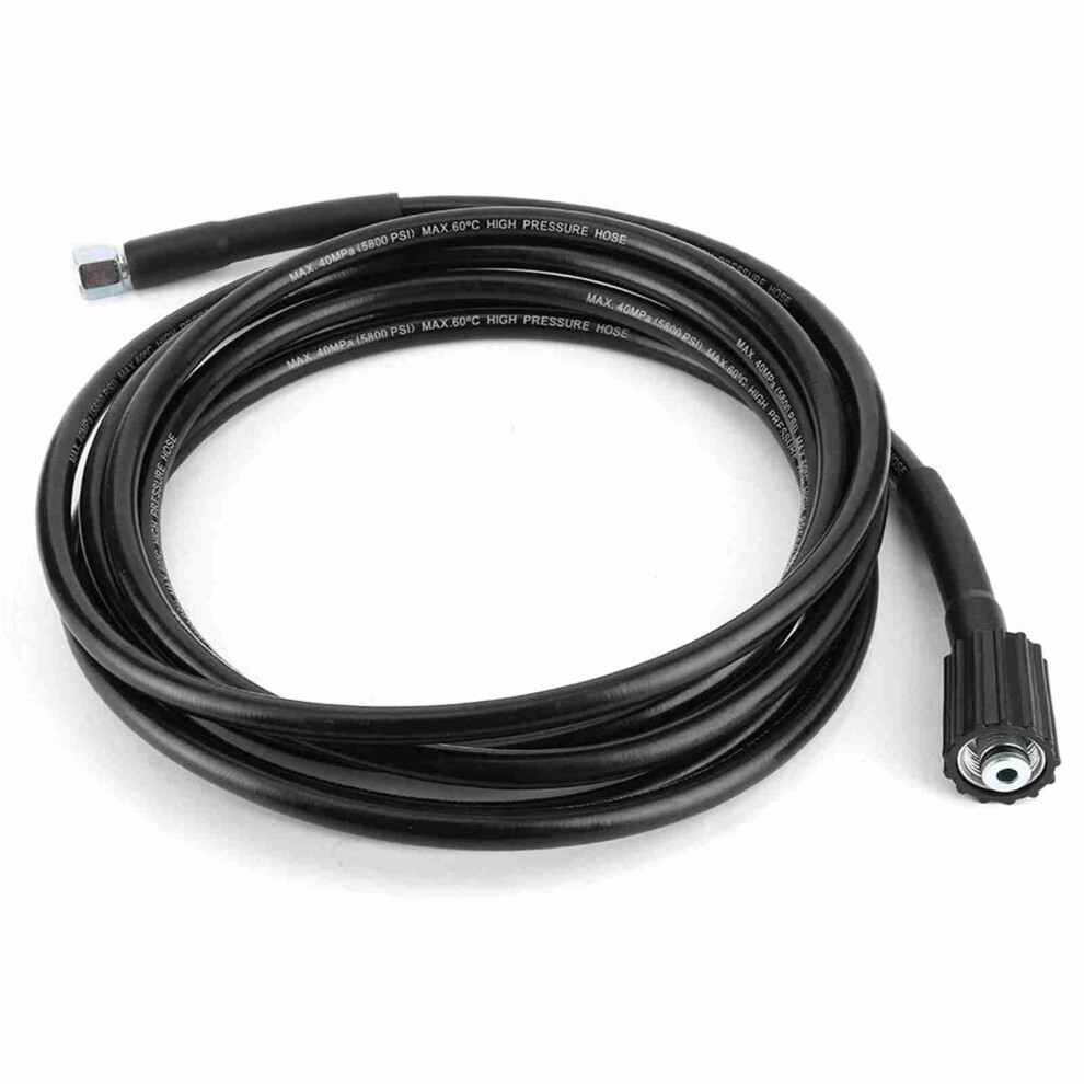 Black High Pressure M14 X M22 Jet Washer Hose 6M, 8M, 10M, 15M