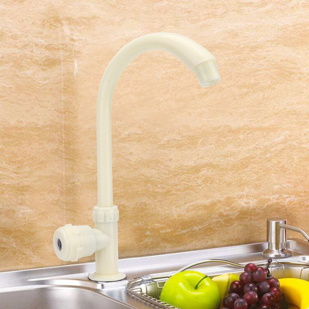 G1/2In Abs Plastic Single Cold Kitchen Sink Tap, 31.5Cm 4691392179052