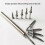 100pcs  Double-headed Nails,skirting Line Without Marks Nail, Invisible Security Screws - PJ 5