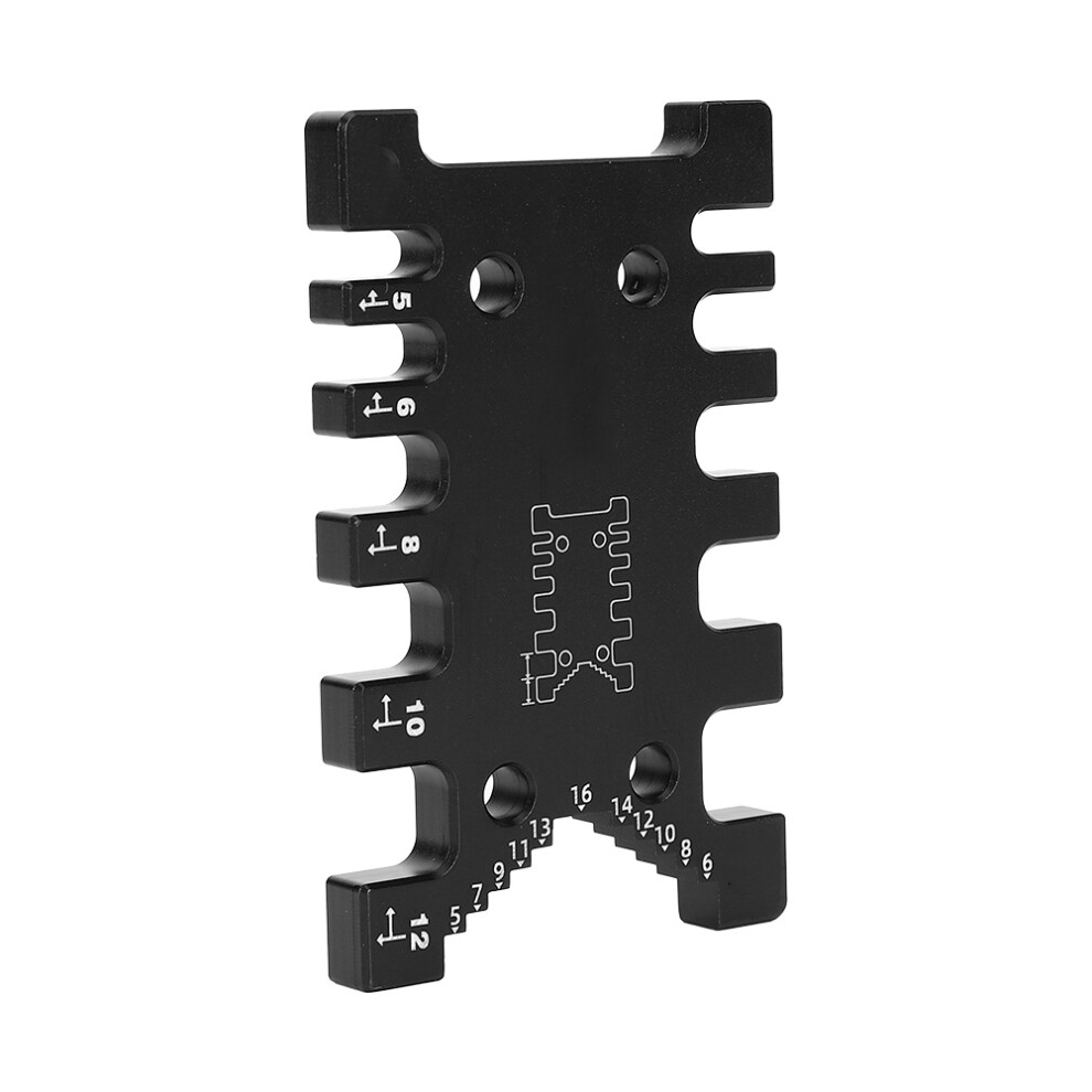 Woodworking Measurement Accessory Tenon Caliper Card Gauge For Accurate Fitting 9461392467924