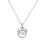 Εκθαμβωτικό κολιέ Moissanite για γυναίκες, εξαιρετική κατασκευή με κομψό μενταγιόν, 1