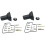 2pcs Carburetor Repair Kit for Steed Shadow Vlx 600 88-98 Replacement 1