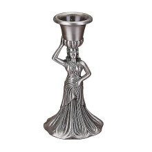 2 Pcs Vintage Candle Stick Pillar Fireplace Candelabra Zinc Alloy Fireplace Candle Holder Candlestick Candlestick Holder Taper Candle Holders for Tabl