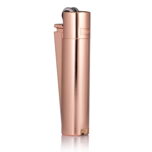 Clipper Rose Gold Jet Flame Clipper Metal Lighter 2