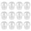 20Pcs Transparent Dessert with Sturdy Lids for Kitchen Use 1