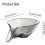 Drain Basket Multi-Functional Plastic Draining Bowl,Washing Vegetable Fruit Salad (Grey) - RIpj 2