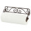 Bronze Wall Mounted Paper Towel Holder with Elegant Scroll Design for SpaceSaving Kitchen Use 1