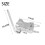 Rock-Solid Adjustable Tom Drum Bracket Extension Clip for Stage & Studio Use 4