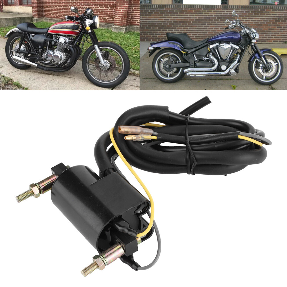 Ignition Coil For Motorcycle 1700 Xv1700p 90Mm Aluminum Alloy Black 6921392182744