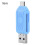 5Pcs USB 2.0 OTG Card Reader for Android & PC, Blue, Pink, Green, Black 1