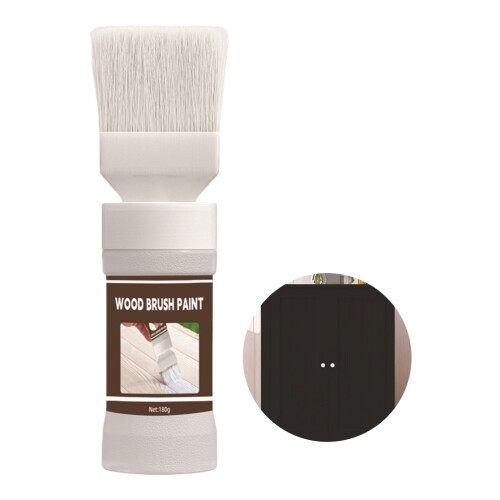 High Adhesion Water Based Gold Foil Paint Brush-Black