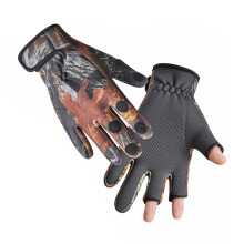 Waterproof Windproof Neoprene Gloves for-camouflage color XL