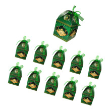 DIY Star Castles Theme Box Handmade Craft Party Supplies-Green